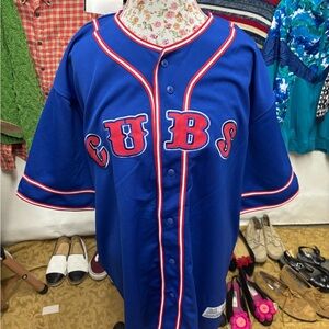 Cubs Blue Baseball Jersey
